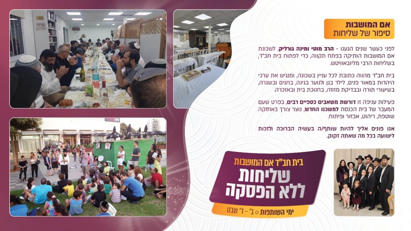 בית חב"ד אם המושבות פתח תקוה